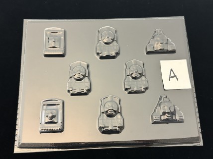 338sp Toms Friends Bite Size Pieces Chocolate Mold FACTORY SECOND